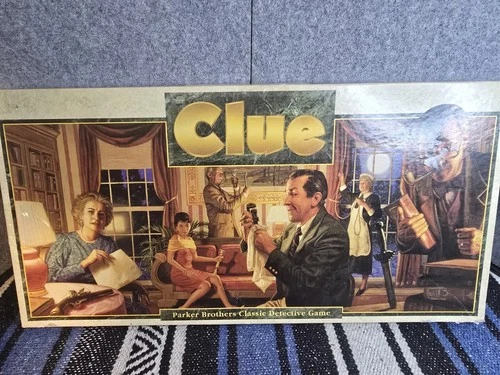 RARE Vintage 1972 Parker Brothers Clue Game