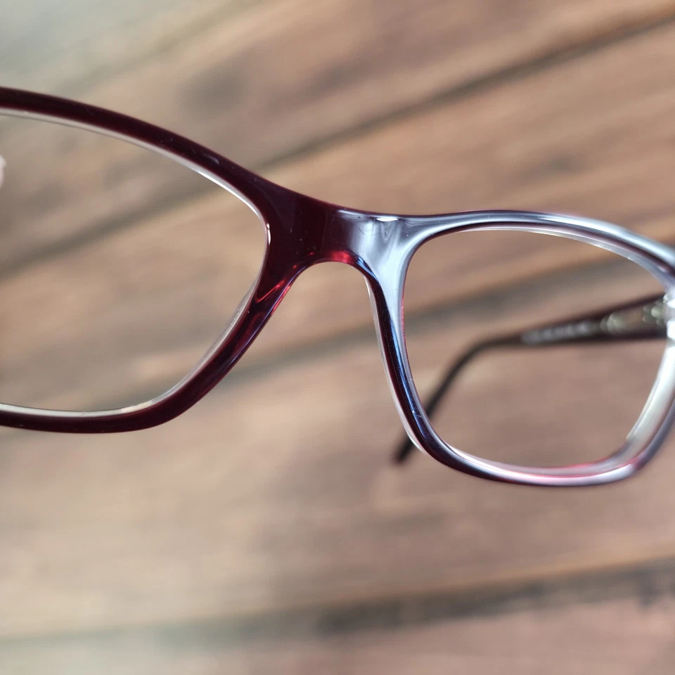 Ralph Lauren RA7039 Anteojos Mujer 51-16-135 Rojo Marrón Marco Ojo de Gato Gafas Foto 4 de 4