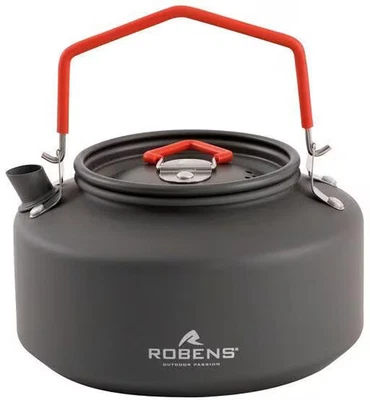 Robens Basecamp Pro Wasserkessel, 1L, Aluminium, schwarz - Bild 1 von 4
