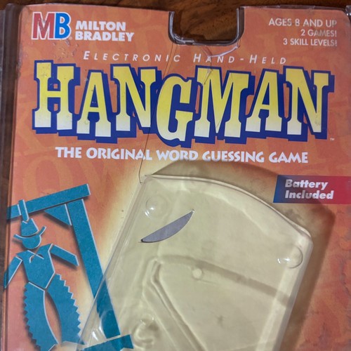 Milton Bradley Juego de ahorcado electrónico de mano - 1995 - Probado funcionando - Imagen 3 de 7
