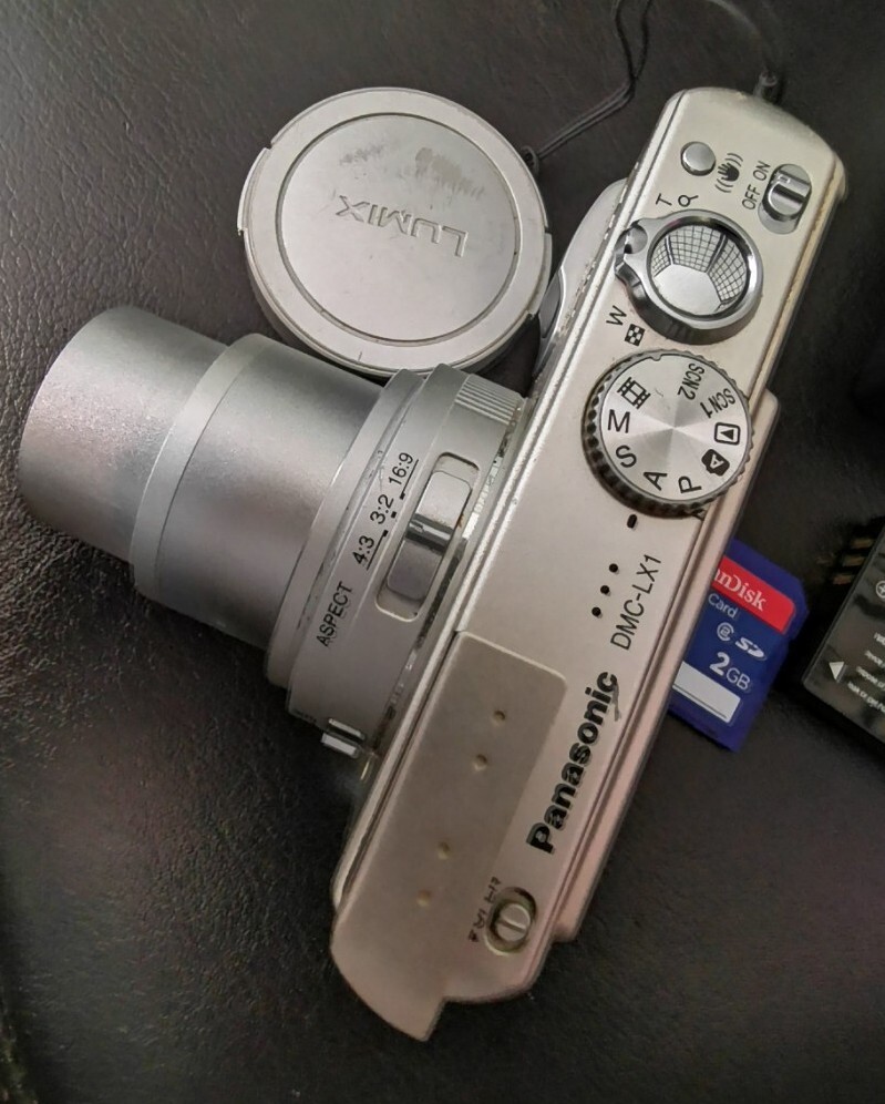 Panasonic DMC-LX1 LUMIX Silver Manfrotto, Bag Leica Lens | eBay