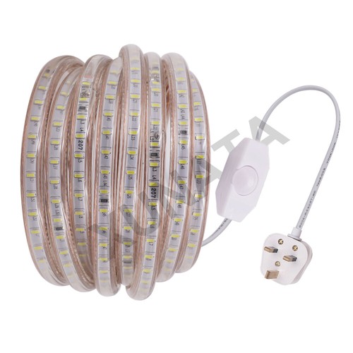 Ultra Bright 220V 240V LED Strip Lights 3014 Waterproof Commercial Light+UK Plug - Picture 2 of 15