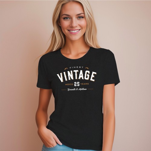 T-shirt regalo 25 ° compleanno donna regalo regalo idea divertente donna 25 anni - Foto 10 di 29
