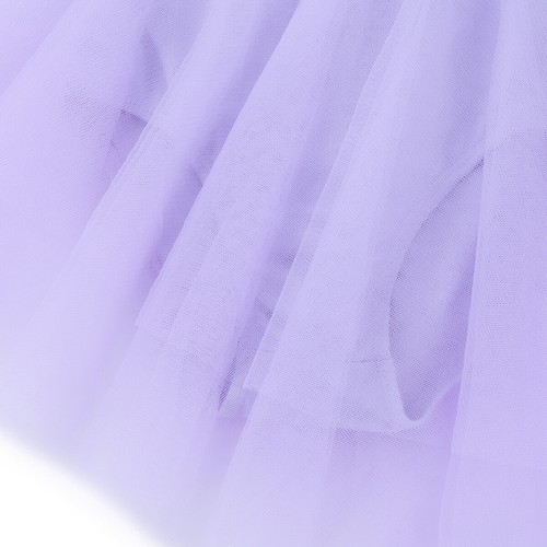 Kinder Mädchen Halloween Engel Tüll Kleid Kostüm glänzend Pailletten Puffy Kleid Partys - Bild 37 von 60