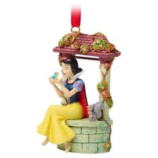 NEW DISNEY STORE 2024 Snow White Sketchbook Ornament – Snow White & 7 Dwarfs