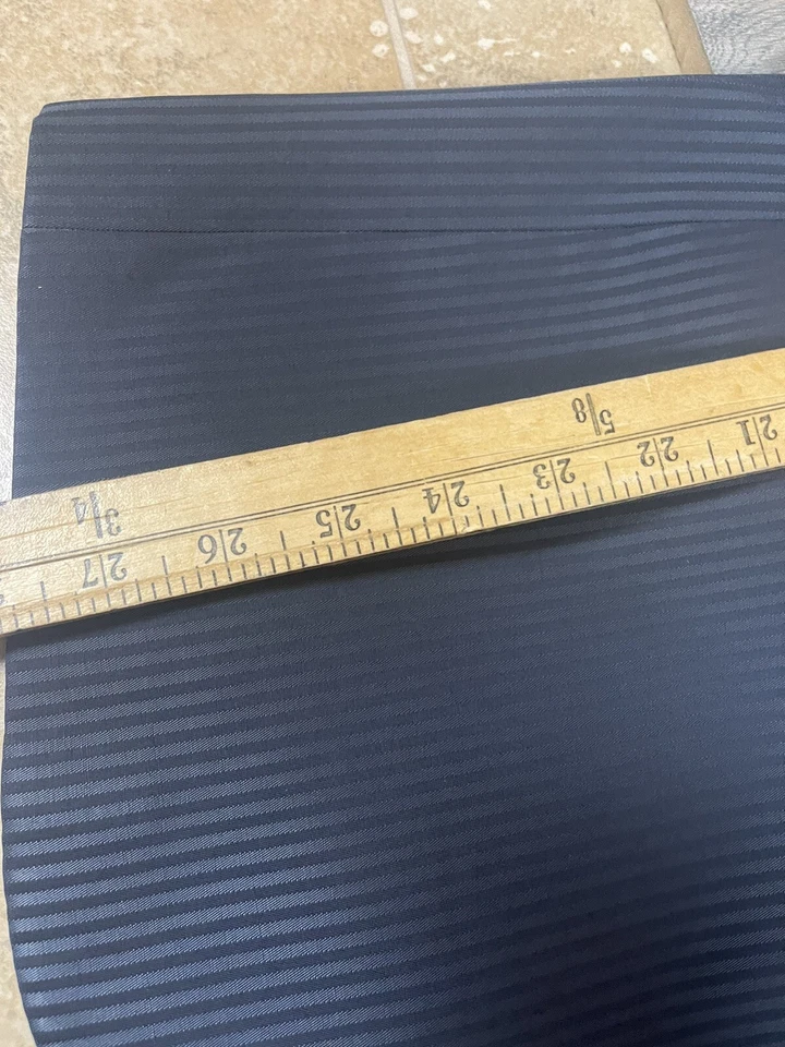 WEST END МУЖСКОЙ BLAZER СПОРТИВНАЯ КУРТКА ТЕМНО-СИНИЙ В ПОЛОСКУ 2 ПУГОВИЦЫ КОСТЮМ РАЗМЕР 40R - Изображение 4 из 4