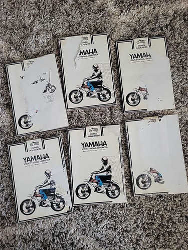 CLYMER M388 1963 1971 YAMAHA VÁLVULA GIRATORIA INDIVIDUAL MOTOCICLETA MANUAL DE SERVICIO desgarrado - Imagen 18 de 19