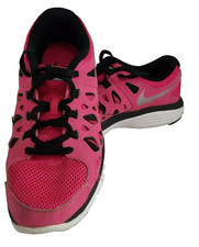 Nike Dual Fusion Run 2 Youth 6 Sneaker Running Athletic Barbie Pink UK 5.5