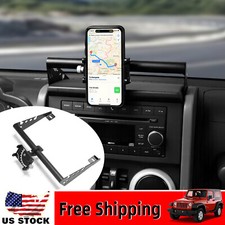 Adjust Car Mobile Phone Holder Dash Phone Mount For Jeep Wrangler JK JKU 2007 