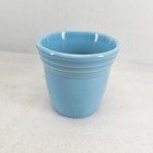 FIESTA WARE flower POT sky blue 3.5" 1st NWT