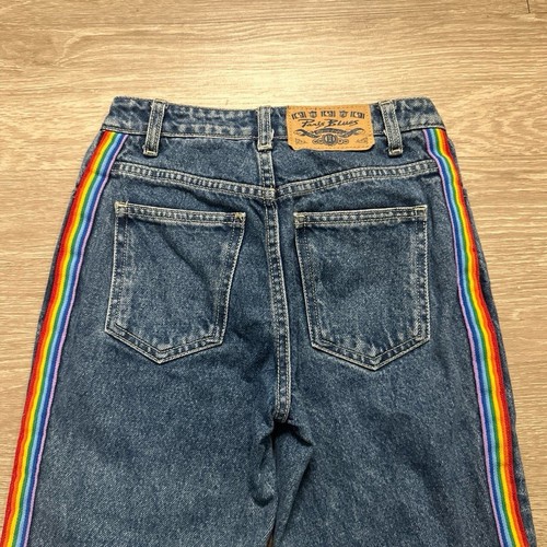 Y2K 90s Juniors Paris Blues Jeans - Picture 8 of 12
