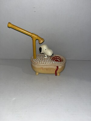 VIntage Chemtoy  Inc SNOOPY Corp Copyright 1958 BUBBLE MAKER TOY Bathtub READ