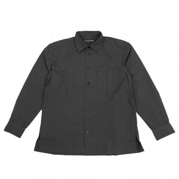 ISSEY MIYAKE MEN Poly Cotton Wrinkled Shirt Size 1(K-126466
