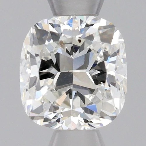 3 CT Loose Lab Grown Diamond Cushion Cut Natural D Color VVS1 Clarity Certified