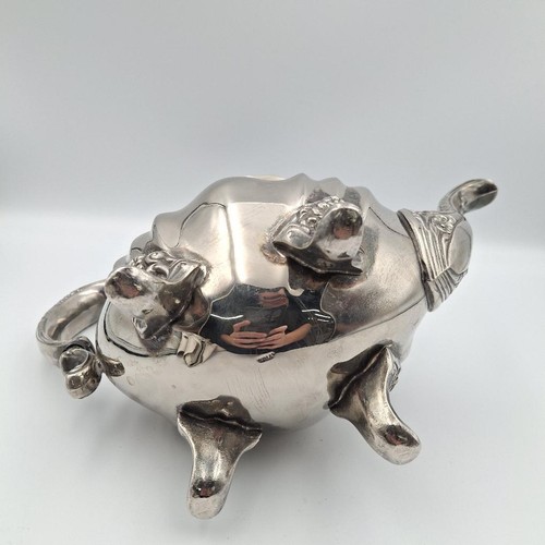 Vintage Towle Silverplate Silver Plated Grand Duchess Teapot Holloware 10" - Picture 10 of 12