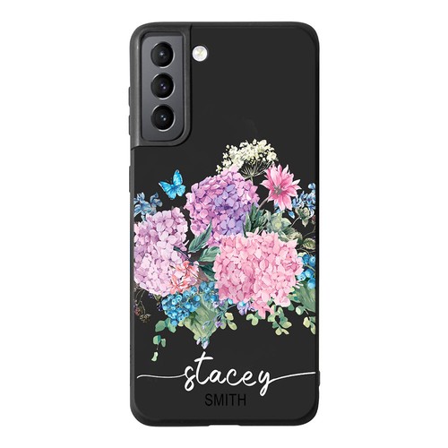 Case For Samsung Galaxy S23 S22 S24 S21 S25 Personalised Phone Soft Floral Cover - Picture 3 of 44