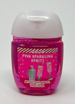 5 BATH & BODY WORKS PINK SPARKLING SPRITZ POCKETBAC ANTI-BAC