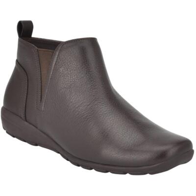 Easy Spirit Womens Aerial Leather Low Heel Casual Ankle Boots Shoes BHFO 5763