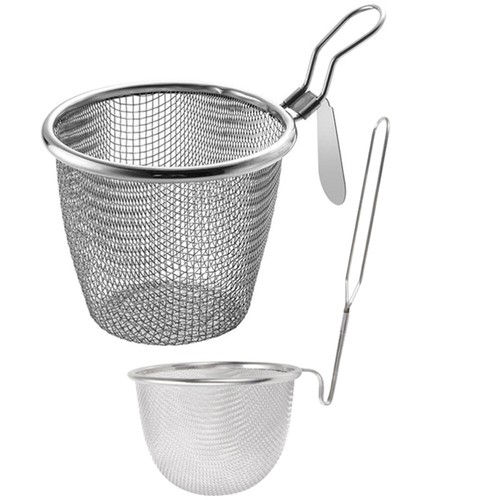 3 achats Sets Filet De Cuisine Nouilles Passoire Alimentaire À Mailles Fines