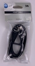 Onn 3 FT HDMI Cable Black TV Projectors Satellite Cable Gaming Systems Laptops P