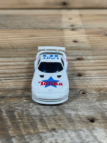 Tonka Dodge Viper GTE 1998 Maisto Polizia 10 Unità Inseguimento Auto 2003 Veicolo Bianco - Foto 2 di 6