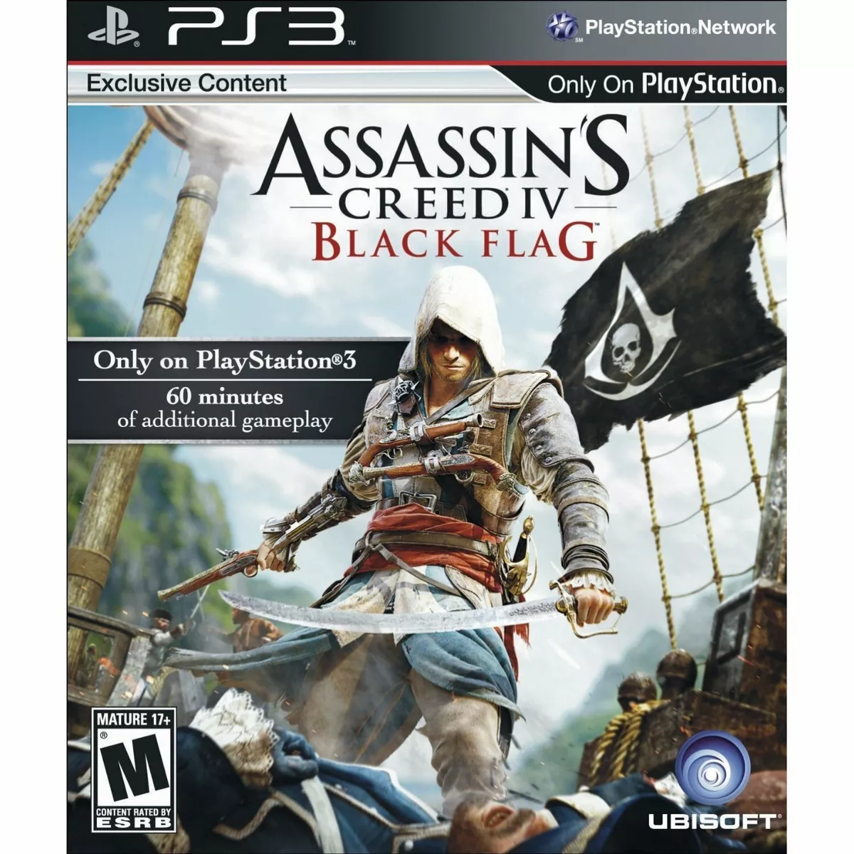  Assassin's Creed IV Black Flag - Playstation 3 : Ubisoft: Video  Games