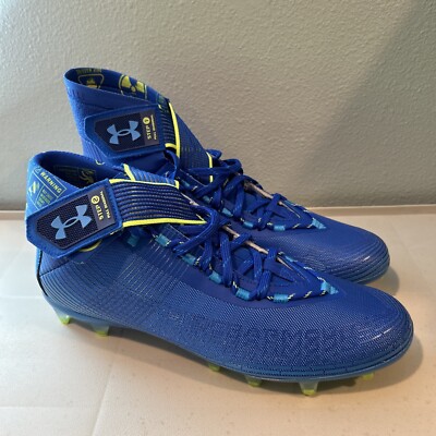 Under Armour Highlight MC Blue Cleats Men s 12 3023716-405 Football