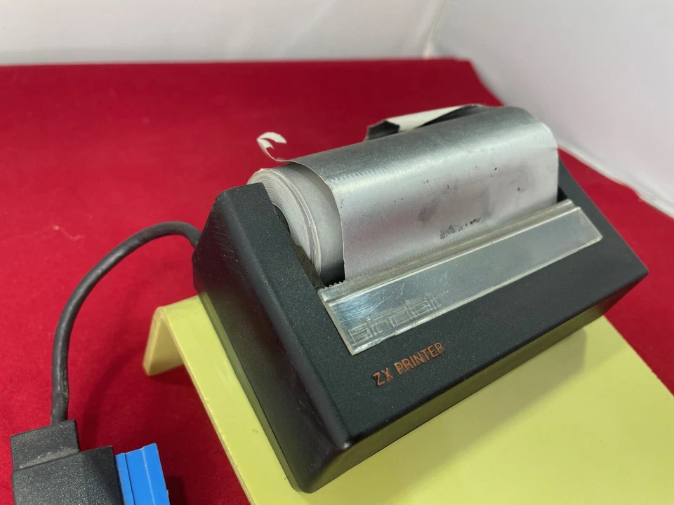 Neu Versiegelt Papier Rollen für Sinclair Zx Drucker Gebraucht Mit Sinclair ZX81 - Bild 3 von 3