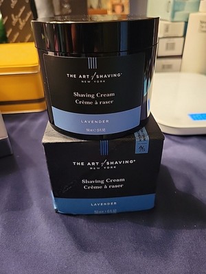 The Art of Shaving Lavender Shaving Cream for Men - Beard Care, Protects