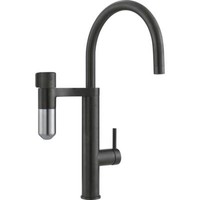 Franke Messing Hochdruck Armatur, Wasserhahn Vital J Festauslauf Industrial Blac