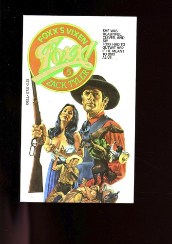 FOXX # 5 - FOXX'S VIXEN, Zack Tyler, ( western)  1st  SB VG  GGA - Imagen 1 de 2