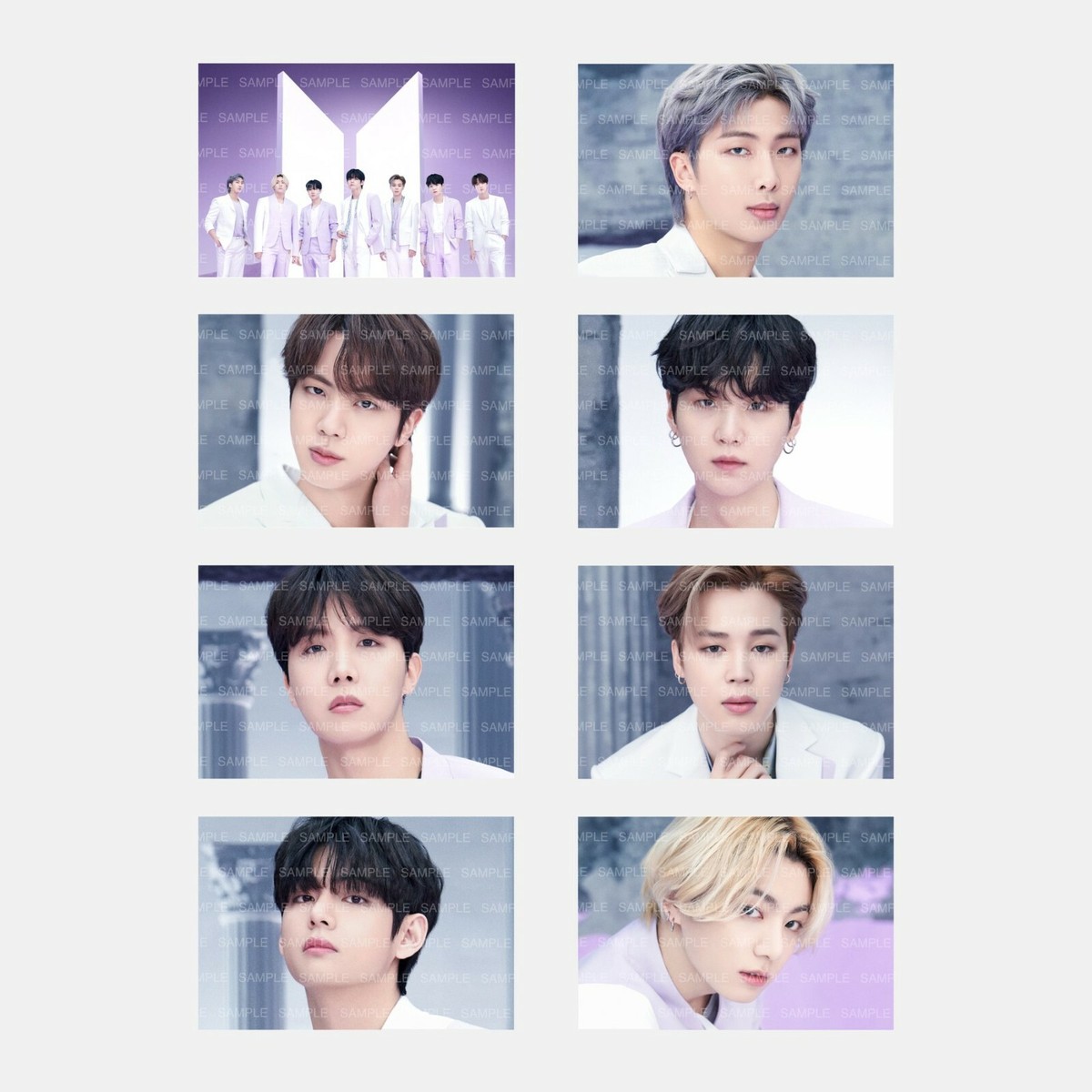 BTS ミニフォト 160枚以上 BTS, THE BEST OFFICIAL MD] POSTCARD SET 8pcs [PURPLE] | eBay