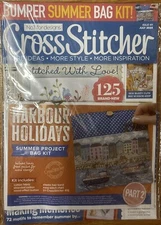 Cross Stitcher Magazine July 2024 Issue 411 Harbour Holidays Part 2