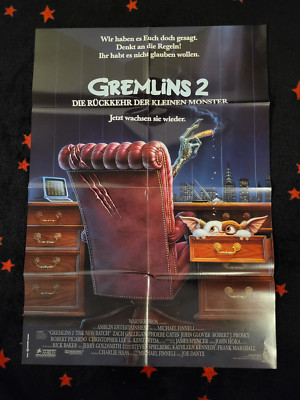Gremlins 2 Kinoplakat A1 HORROR Joe Dante Zach Galligan Phoebe Cates John Glover