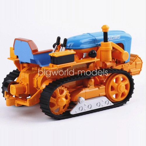 1/18 Scale Farm Tractor Toy Yellow Diecast Model Farm Vehicle Toys Collection - Picture 8 of 19