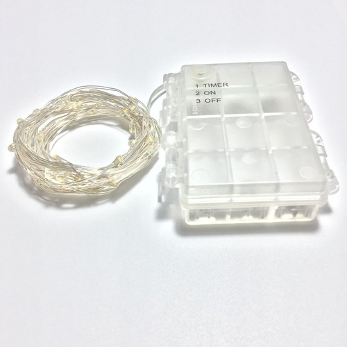 2 Pack 50 Count Mini Led Fairy Lightsbattery Operated String Light With Waterpro - Picture 6 of 6