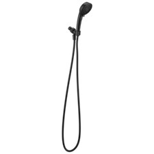Delta 7-Setting Hand Shower Matte Black-Certified Refurbished