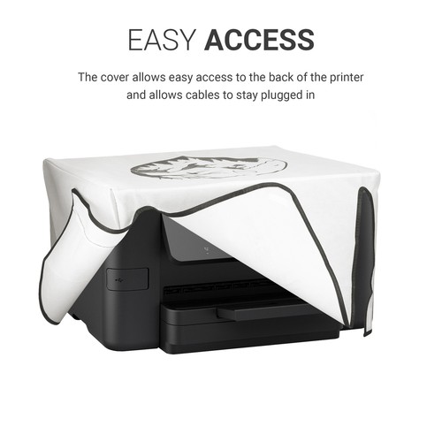 Copertina Antipolvere Compatibile con Epson WorkForce Pro WF-3725DWF 4725DWF - Photo 2/5