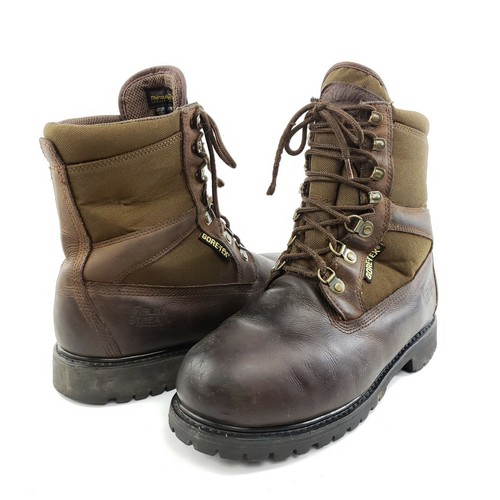 Field Stream Gore-Tex Vibram Brown Leather Thinsulate Boots Men 10M Hunting Work - Picture 2 of 10