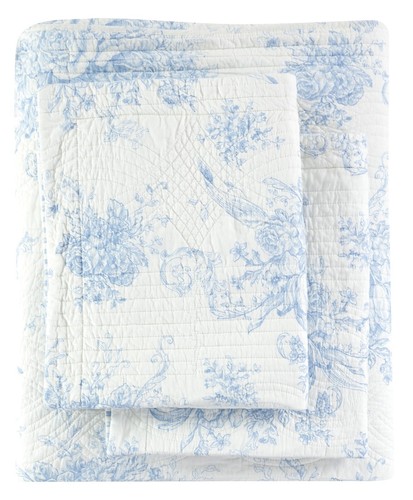 Floral Cotton Quilt Set - Picture 10 of 17