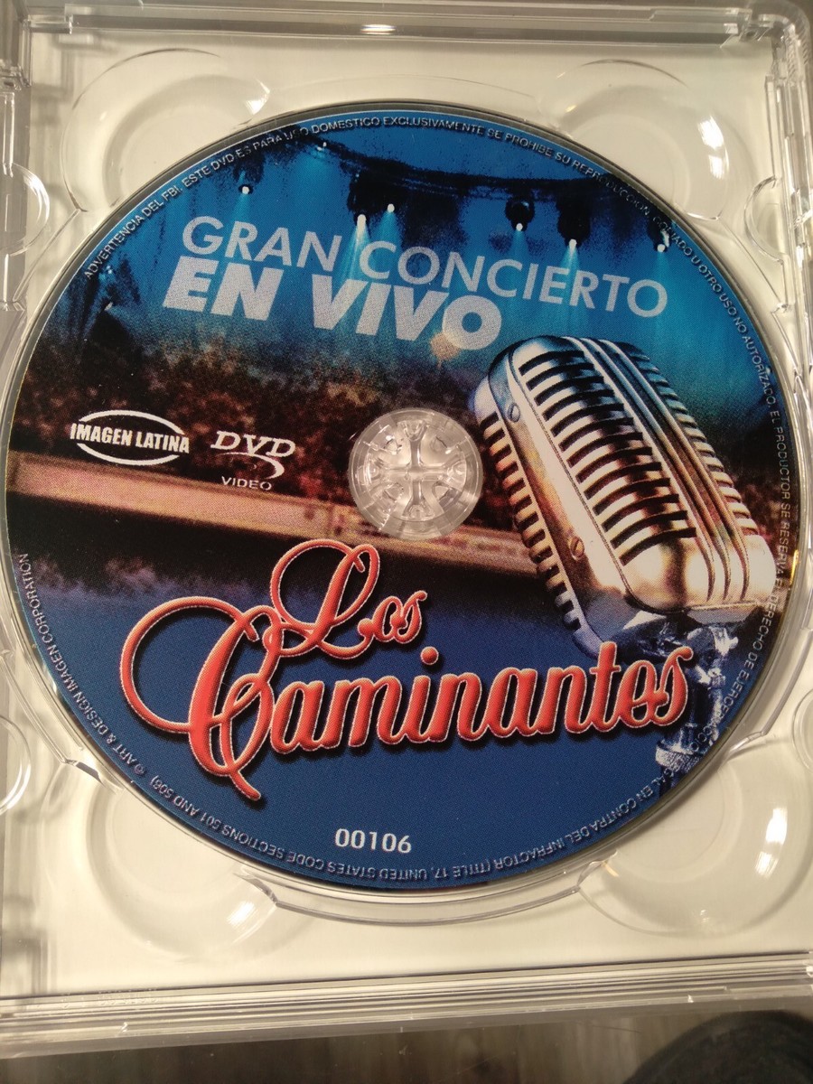 Los Caminantes- Gran Concierto Desde L.A.- DVD-Caja Quebrada
