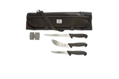 Mercer Culinary M13753A 5-Piece Small Field Dressing Set w/ Storage Roll