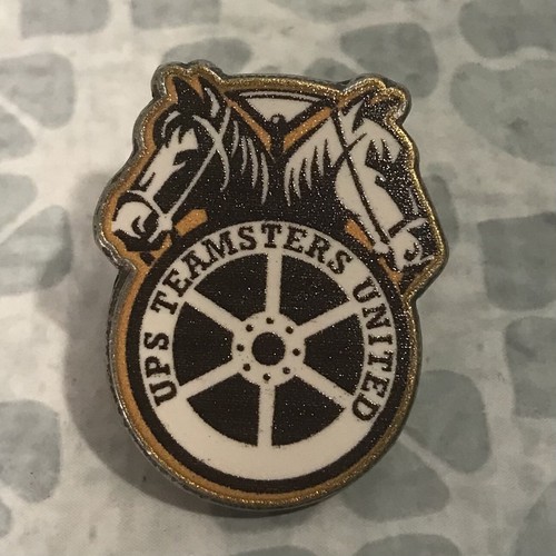UPS Teamsters United Pin Lapel Hat International Brotherhood GCC/IBT 555M New - Picture 1 of 7
