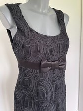 Phase Eight Evening / Party / Cruise LBD Dress size 10 - overlay - bow