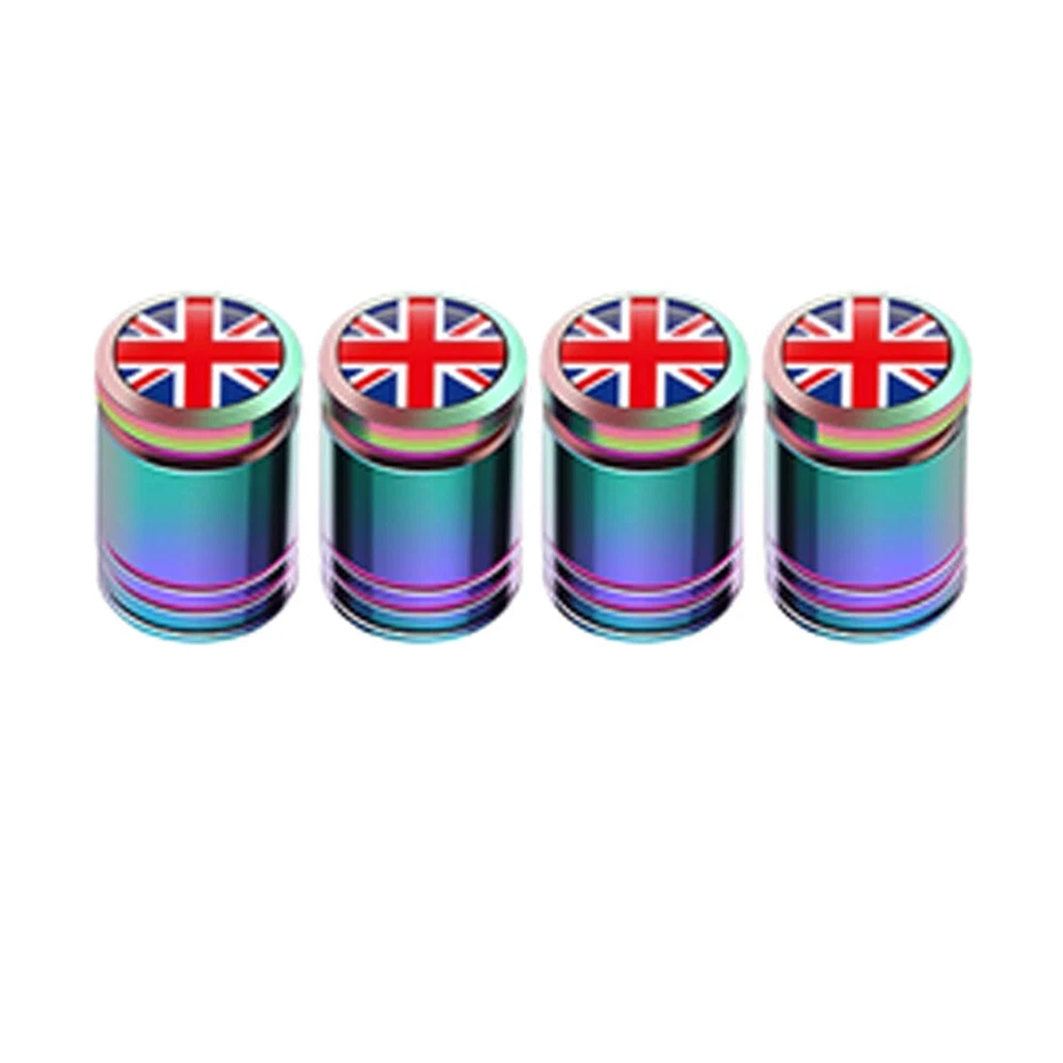 Car Wheel Tire Air Valve Stem Caps Cover For Cooper R55 R56 R60 F54 F55 F56 F60 Foto 2 de 4