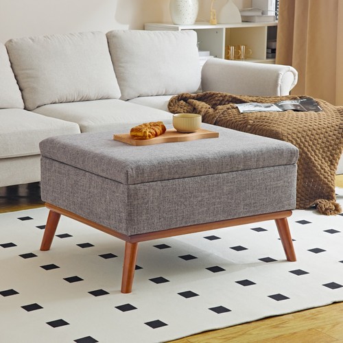 Redlife Storage Ottoman Sofa Ottoman Coffee Table Ottoman Large Footrest Ottoman - Picture 6 of 8