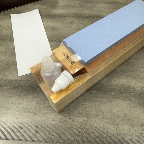 Williams Sonoma Wüsthof 240/1000/3000-Grit Tri-Stone Sharpener OB NIB - Picture 12 of 12