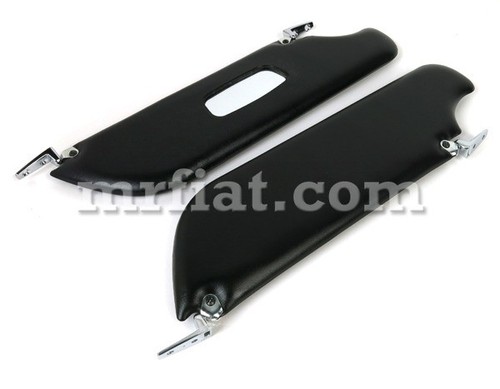 Alfa Romeo Spider Sunvisor Set with Chrome Hinges New - Picture 1 of 1
