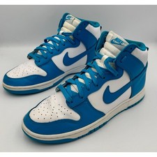 Nike Dunk High Retro Laser Blue  White DD1399-400 White M Sz 10.5 # 369
