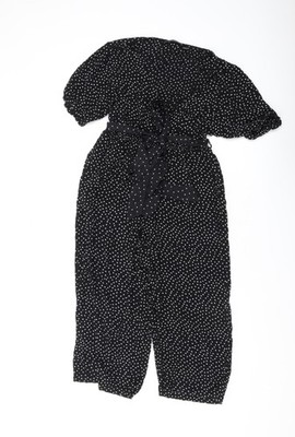 Accessorize schwarz gepunktet Damen Overall Größe 6